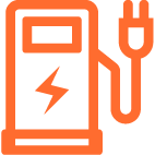 2 electric charging stations right outside the entrance Icon