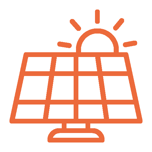 Large PV system for self-sufficient power supply Icon