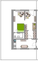 Studentenwohnung Sky Suite Grundriss